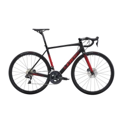 785 HUEZ RS BLACK RED GLOSSY MAT