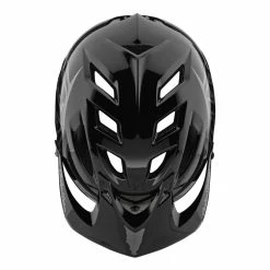 CASQUE A1 DRONE BLACK/SILVER YOUTH -Accessoires Vélo Soldes casque a1 drone blacksilver youth 2