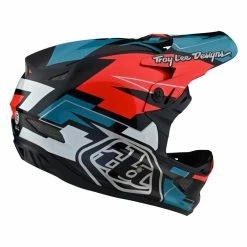 CASQUE D3 FIBERLITE VERTIGO BLUE/RED 2021 -Accessoires Vélo Soldes casque d3 fiberlite vertigo bluered 2021 2