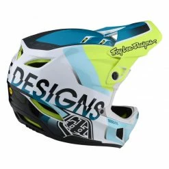 CASQUE D4 COMPOSITE MIPS QUALIFIER WHITE/GREEN -Accessoires Vélo Soldes casque d4 composite mips qualifier whitegreen 2
