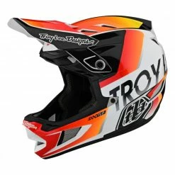 CASQUE D4 COMPOSITE MIPS QUALIFIER WHITE/ORANGE 2023 -Accessoires Vélo Soldes casque d4 composite mips qualifier whiteorange 2023 3