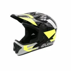 CASQUE EVOLVE STORM - GLOSSY BLACK / NEON YELLOW
