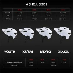 CASQUE FLOWLINE ORBIT WHITE YOUTH MIPS 2023 -Accessoires Vélo Soldes casque flowline orbit white youth mips 2023 4