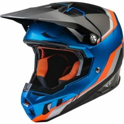 CASQUE FLY FORMULA CC DRIVER BLEU/ORANGE/NOIR -Accessoires Vélo Soldes casque fly formula cc driver bleuorangenoir 3