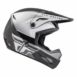 CASQUE FLY KINETIC STRAIGHT EDGE 2022 NOIR/BLANC