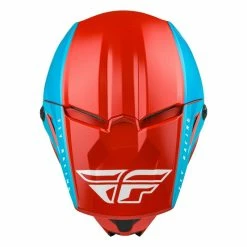CASQUE FLY KINETIC STRAIGHT EDGE 2022 ROUGE/BLANC/BLEU -Accessoires Vélo Soldes casque fly kinetic straight edge 2022 rougeblancbleu 1 2