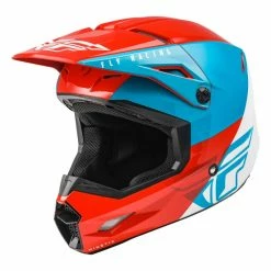 CASQUE FLY KINETIC STRAIGHT EDGE 2022 ROUGE/BLANC/BLEU -Accessoires Vélo Soldes casque fly kinetic straight edge 2022 rougeblancbleu 1 3