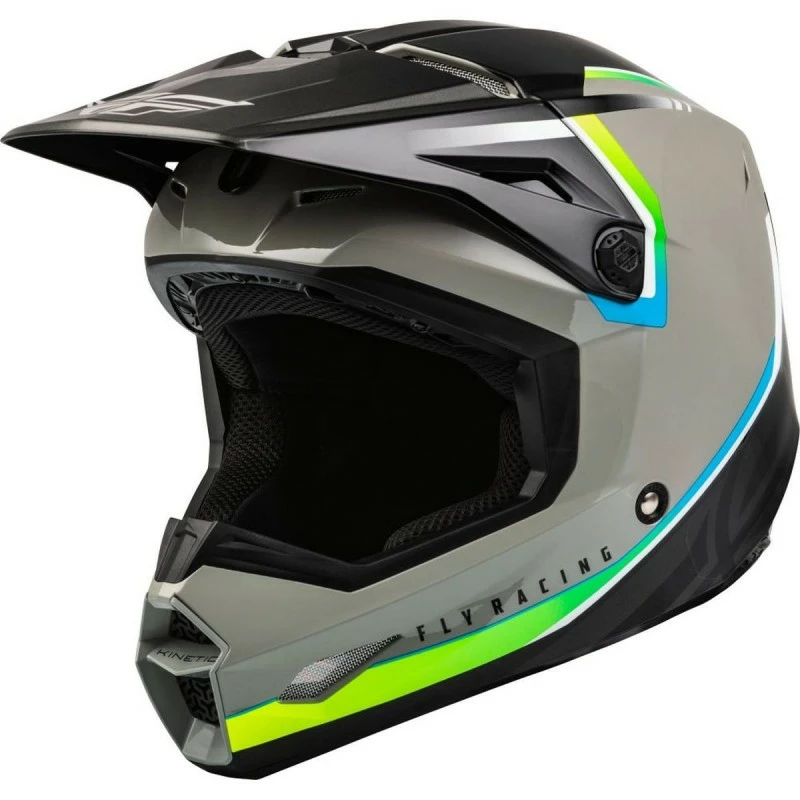 CASQUE FLY KINETIC VISION GRIS/NOIR 2023 6 CASQUE FLY KINETIC VISION GRIS/NOIR 2023 – Image 4