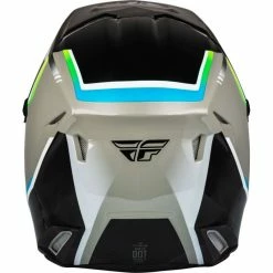 CASQUE FLY KINETIC VISION GRIS/NOIR KID 2023 -Accessoires Vélo Soldes casque fly kinetic vision grisnoir kid 2023 1