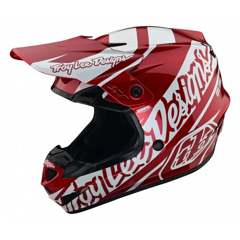 CASQUE GP SLICE RED/WHITE 2023 3 CASQUE GP SLICE RED/WHITE 2023