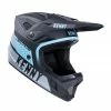 CASQUE KENNY DECADE MIPS SMASH BLACK TURQUOISE 2023 -Accessoires Vélo Soldes casque kenny decade mips smash black turquoise 2023