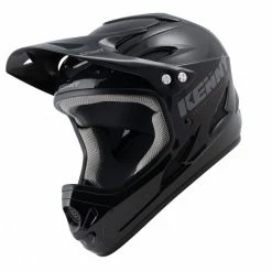 CASQUE KENNY DOWN HILL 2020 SOLID BLACK -Accessoires Vélo Soldes casque kenny down hill 2020 solid black 3