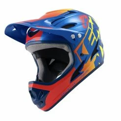 CASQUE KENNY DOWN HILL 2022 GRAPHIC CANDY BLUE -Accessoires Vélo Soldes casque kenny down hill 2022 graphic candy blue 3