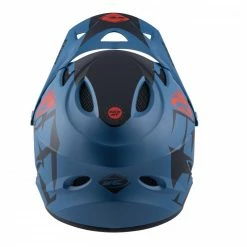 CASQUE KENNY DOWN HILL 2022 GRAPHIC DARK BLUE -Accessoires Vélo Soldes casque kenny down hill 2022 graphic dark blue 1