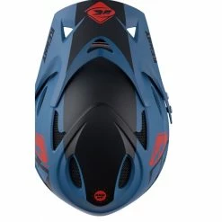 CASQUE KENNY DOWN HILL 2022 GRAPHIC DARK BLUE -Accessoires Vélo Soldes casque kenny down hill 2022 graphic dark blue 2
