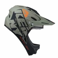 CASQUE KENNY DOWN HILL 2022 GRAPHIC DARK GREEN