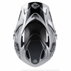 CASQUE KENNY DOWN HILL 2022 GRAPHIC SILVER -Accessoires Vélo Soldes casque kenny down hill 2022 graphic silver 2