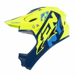 CASQUE KENNY DOWN HILL GRAPHIC NEON YELLOW 2023 -Accessoires Vélo Soldes casque kenny down hill graphic neon yellow 2023 3