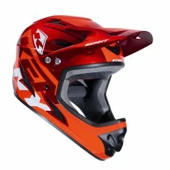 CASQUE KENNY DOWN HILL GRAPHIC RED 2023 -Accessoires Vélo Soldes casque kenny down hill graphic red 2023 3