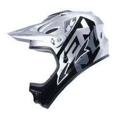 CASQUE KENNY DOWN HILL GRAPHIC SILVER 2023 -Accessoires Vélo Soldes casque kenny down hill graphic silver 2023 3