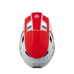 CASQUE SPLIT KENNY WHITE/RED 2022 6 CASQUE SPLIT KENNY WHITE/RED 2022 -Accessoires Vélo Soldes casque split kenny whitered 2022 1