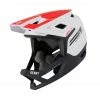 CASQUE SPLIT KENNY WHITE/RED 2022 -Accessoires Vélo Soldes casque split kenny whitered 2022