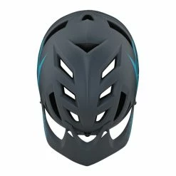 CASQUE TLD A1 DRONE GRAY/BLUE -Accessoires Vélo Soldes casque tld a1 drone grayblue 1