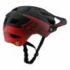 CASQUE TLD A1 MIPS CLASSIC BLACK/RED -Accessoires Vélo Soldes casque tld a1 mips classic blackred