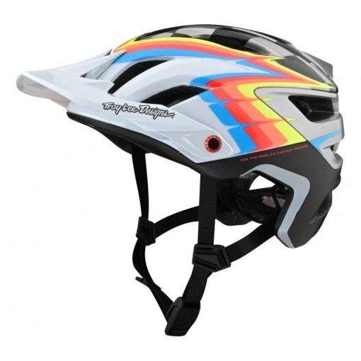 CASQUE TLD A3 MIPS SIDEWAY WHITE/GRAY -Accessoires Vélo Soldes casque tld a3 mips sideway whitegray