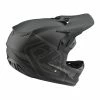 CASQUE TLD D3 FIBERLITE MONO BLACK -Accessoires Vélo Soldes casque tld d3 fiberlite mono black