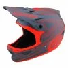 CASQUE TLD D3 FIBERLITE SPIDERSTRIPE GRAY/RED 2022 2 CASQUE TLD D3 FIBERLITE SPIDERSTRIPE GRAY/RED 2022 -Accessoires Vélo Soldes casque tld d3 fiberlite spiderstripe grayred 2022