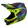 CASQUE TLD D4 CARBONE MIPS VOLT BLACK/FLO YELLOW 2022 -Accessoires Vélo Soldes casque tld d4 carbone mips volt blackflo yellow 2022