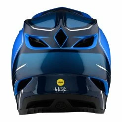 CASQUE TLD D4 COMPOSITE MIPS SHADOW BLUE -Accessoires Vélo Soldes casque tld d4 composite mips shadow blue 2
