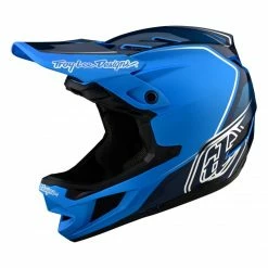 CASQUE TLD D4 COMPOSITE MIPS SHADOW BLUE -Accessoires Vélo Soldes casque tld d4 composite mips shadow blue 3