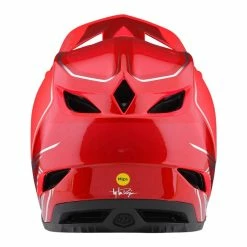 CASQUE TLD D4 COMPOSITE MIPS SHADOW GLO RED -Accessoires Vélo Soldes casque tld d4 composite mips shadow glo red 2