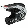 CASQUE TLD GP OVERLOAD BLACK/WHITE 2022 -Accessoires Vélo Soldes casque tld gp overload blackwhite 2022