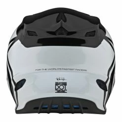 CASQUE TLD GP OVERLOAD BLACK/WHITE 2022 -Accessoires Vélo Soldes casque tld gp overload blackwhite 2022 2