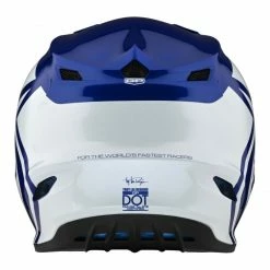 CASQUE TLD GP OVERLOAD BLUE/WHITE 2022 8 CASQUE TLD GP OVERLOAD BLUE/WHITE 2022 -Accessoires Vélo Soldes casque tld gp overload bluewhite 2022 2