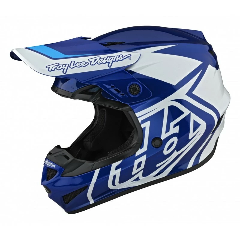 CASQUE TLD GP OVERLOAD BLUE/WHITE 2022 3 CASQUE TLD GP OVERLOAD BLUE/WHITE 2022