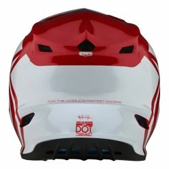 CASQUE TLD GP OVERLOAD RED/WHITE -Accessoires Vélo Soldes casque tld gp overload redwhite 2