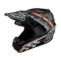 CASQUE TLD SE4 POLYACRYLITE WARPED BLACK/COPPER 2022