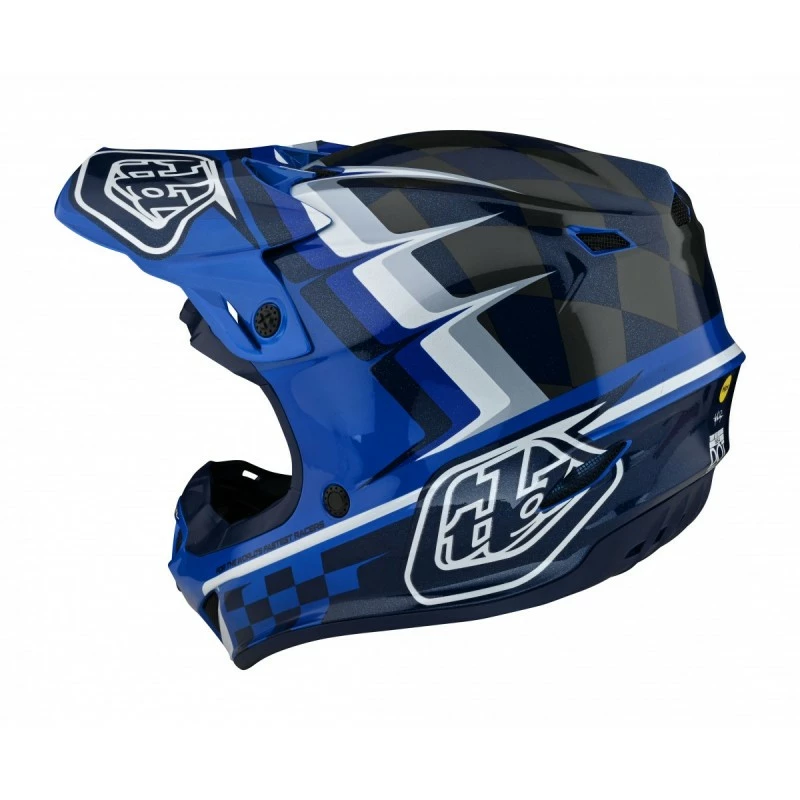 CASQUE TLD SE4 POLYACRYLITE WARPED BLUE 2022 4 CASQUE TLD SE4 POLYACRYLITE WARPED BLUE 2022 – Image 2