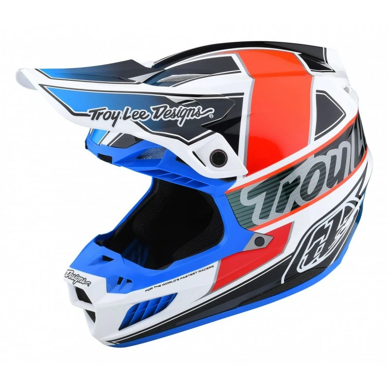 CASQUE TLD SE5 COMPOSITE TEAM ORANGE/BLUE 2022 3 CASQUE TLD SE5 COMPOSITE TEAM ORANGE/BLUE 2022