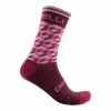 Chaussettes Castelli Cubi 15 Rouge/ Rose Femme -Accessoires Vélo Soldes chaussettes castelli cubi 15 rouge rose