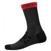 CHAUSSETTES SHIMANO HAUTES S-PHYRE Tall Black-red T 41-44 -Accessoires Vélo Soldes chaussettes shimano hautes s phyre tall black red t 41 44