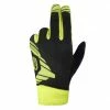 GANT VELO ETE MIXTE LYCRA MESH LIGHT_SPEED2 BLACK YELLOW -Accessoires Vélo Soldes gant velo ete mixte lycra mesh lightspeed2 black yellow