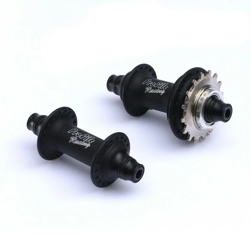 MOYEUX PROFILE ELITE 10MM AV-AR NOIR MAT 3 MOYEUX PROFILE ELITE 10MM AV-AR NOIR MAT