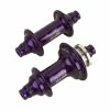 MOYEUX PROFILE ELITE 10MM AV-AR VIOLET -Accessoires Vélo Soldes moyeux profile elite 10mm av ar violet