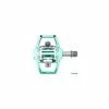 PAIRE DE PÉDALES AUTOMATIQUES HT T2 SX BMX TURQUOISE -Accessoires Vélo Soldes paire de pedales automatiques ht t2 sx bmx turquoise