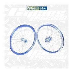 PAIRE DE ROUE RIVAL PRO PRIDE RACING -Accessoires Vélo Soldes paire de roue rival pro pride racing 1 1